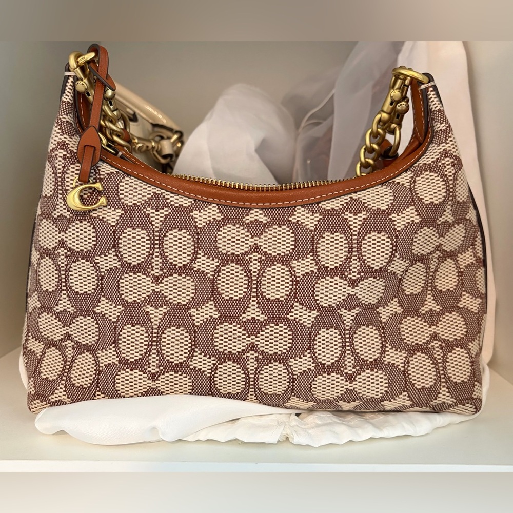 Coach Juliet Shoulder Bag 25 In Signature Textile Jacquard - Picture 5 of 7